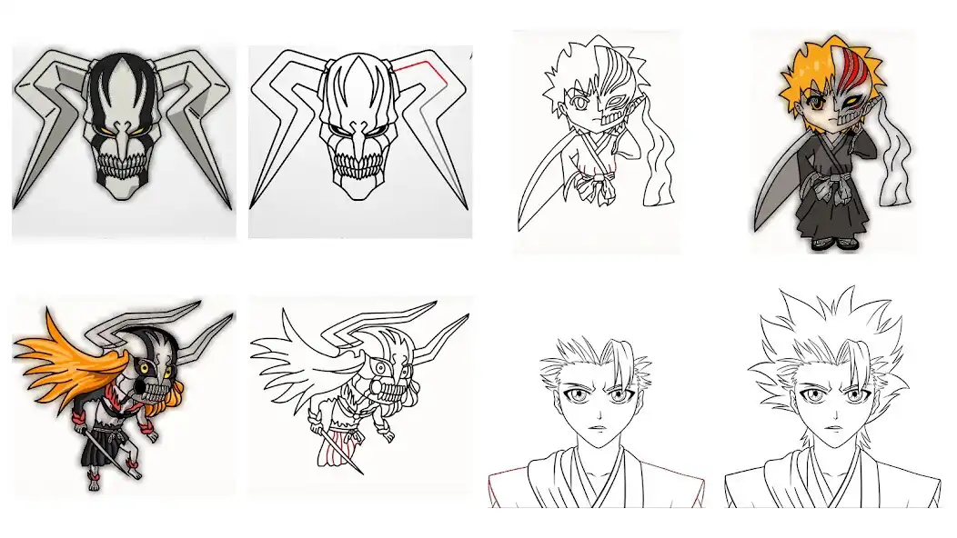 Play How to draw Bleach  and enjoy How to draw Bleach with UptoPlay