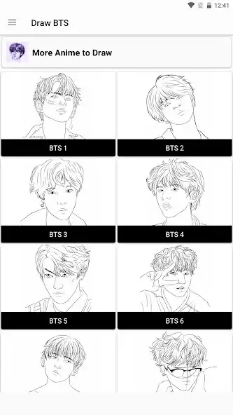 Play How to Draw BTS Idols  and enjoy How to Draw BTS Idols with UptoPlay