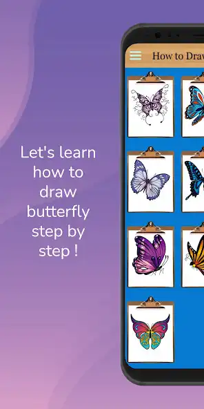 Play How to Draw Butterflies Easy  and enjoy How to Draw Butterflies Easy with UptoPlay