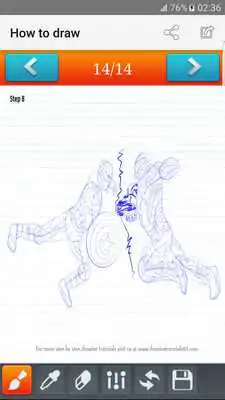 Play how to draw Captain America
