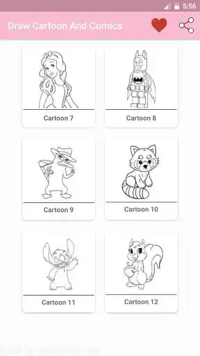 Play How To Draw Cartoon  Comics as an online game How To Draw Cartoon  Comics with UptoPlay