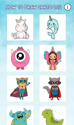 Play How to draw cartoons  and enjoy How to draw cartoons with UptoPlay