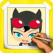 Free play online How To Draw Catwoman Step By Step APK