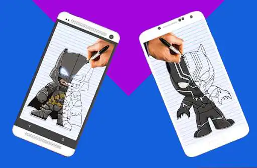 Play How To Draw Chibi as an online game How To Draw Chibi with UptoPlay