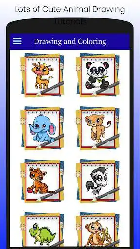 Play How to Draw Cute Animals Easy  and enjoy How to Draw Cute Animals Easy with UptoPlay