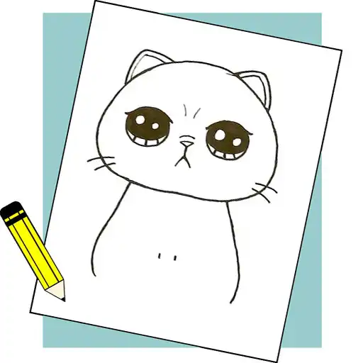 Play How to draw Cute Cat  and enjoy How to draw Cute Cat with UptoPlay