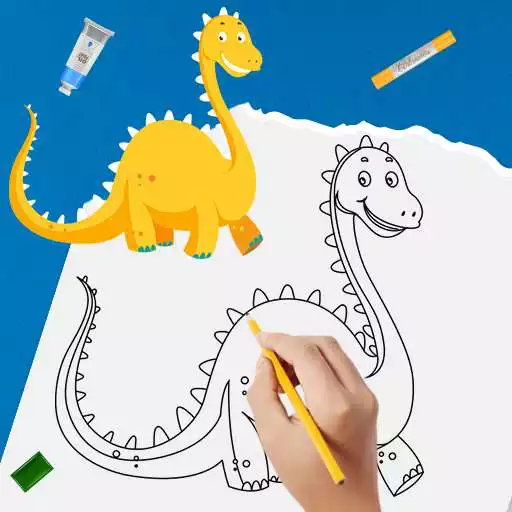 Play How to Draw Cute Dinosaurs APK
