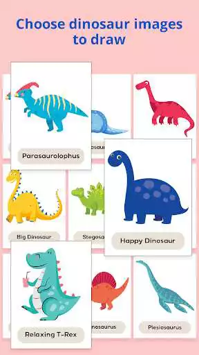 Play How to Draw Cute Dinosaurs as an online game How to Draw Cute Dinosaurs with UptoPlay