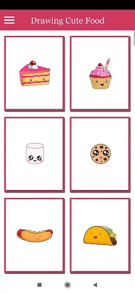 Play How To Draw Cute Kawaii Food  and enjoy How To Draw Cute Kawaii Food with UptoPlay