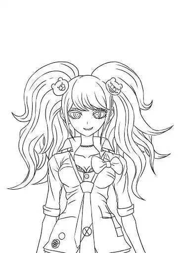 How to Draw Danganronpa online game with UptoPlay