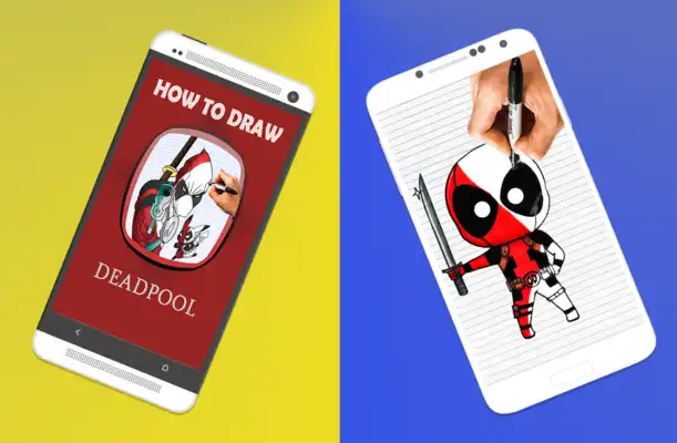 Play How to draw DeadPool