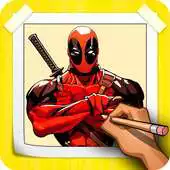 Free play online How To Draw Deadpool Step By Step APK