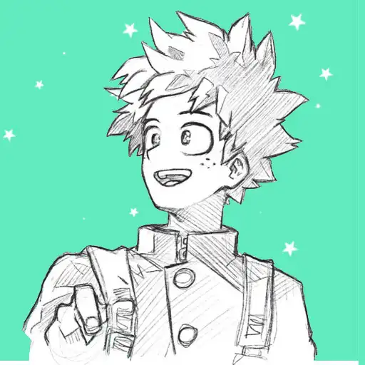 Play How to Draw Deku Hero Academia APK