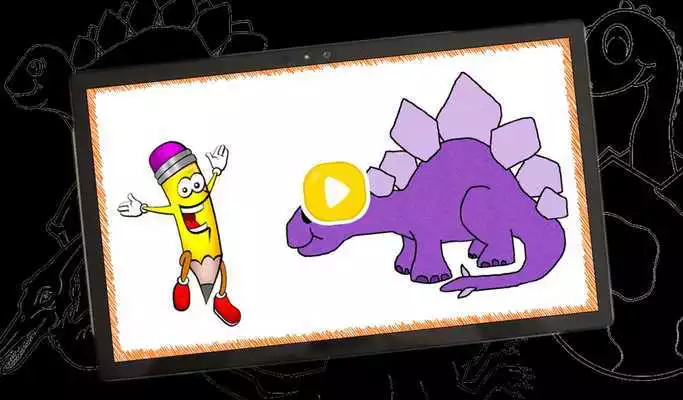 Play How To Draw Dinosaur Coloring Game