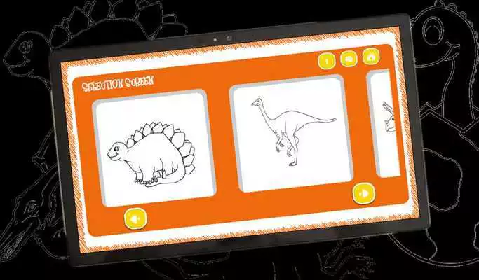 Play How To Draw Dinosaur Coloring Game