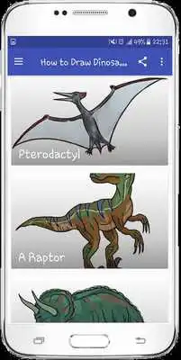 Play How to draw dinosaurs