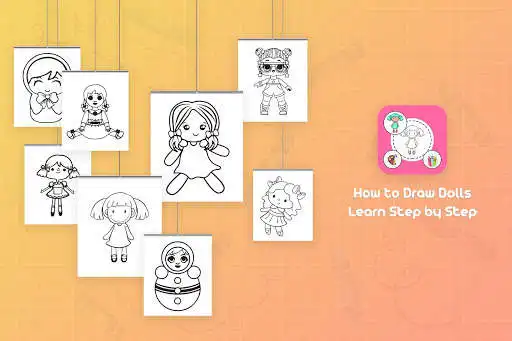 Play How to Draw Dolls: Learn Step by Step  and enjoy How to Draw Dolls: Learn Step by Step with UptoPlay