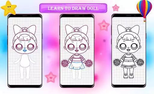 Play How to draw dolls as an online game How to draw dolls with UptoPlay