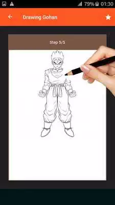 Play How to draw : Dragon Ball Anime Play How to draw : Dragon Ball Anime