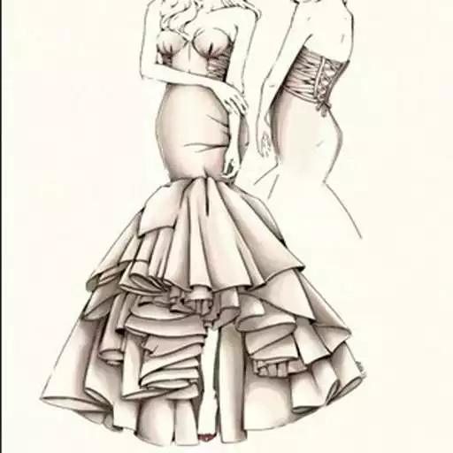 Free play online How to draw dresses APK