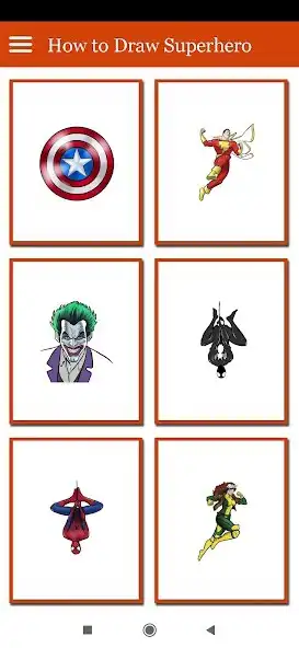 Play How To Draw Easy Superhero  and enjoy How To Draw Easy Superhero with UptoPlay