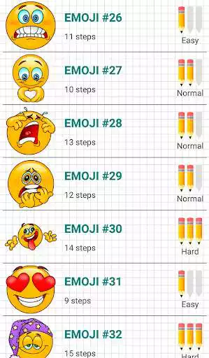 Play How to Draw Emoji Emoticons as an online game How to Draw Emoji Emoticons with UptoPlay