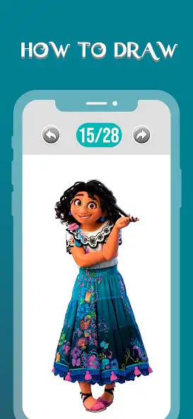 Play How to draw Encanto characters as an online game How to draw Encanto characters with UptoPlay