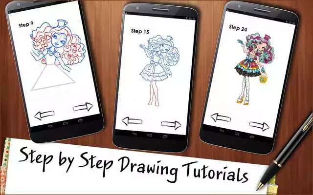 Play How to draw Ever After High