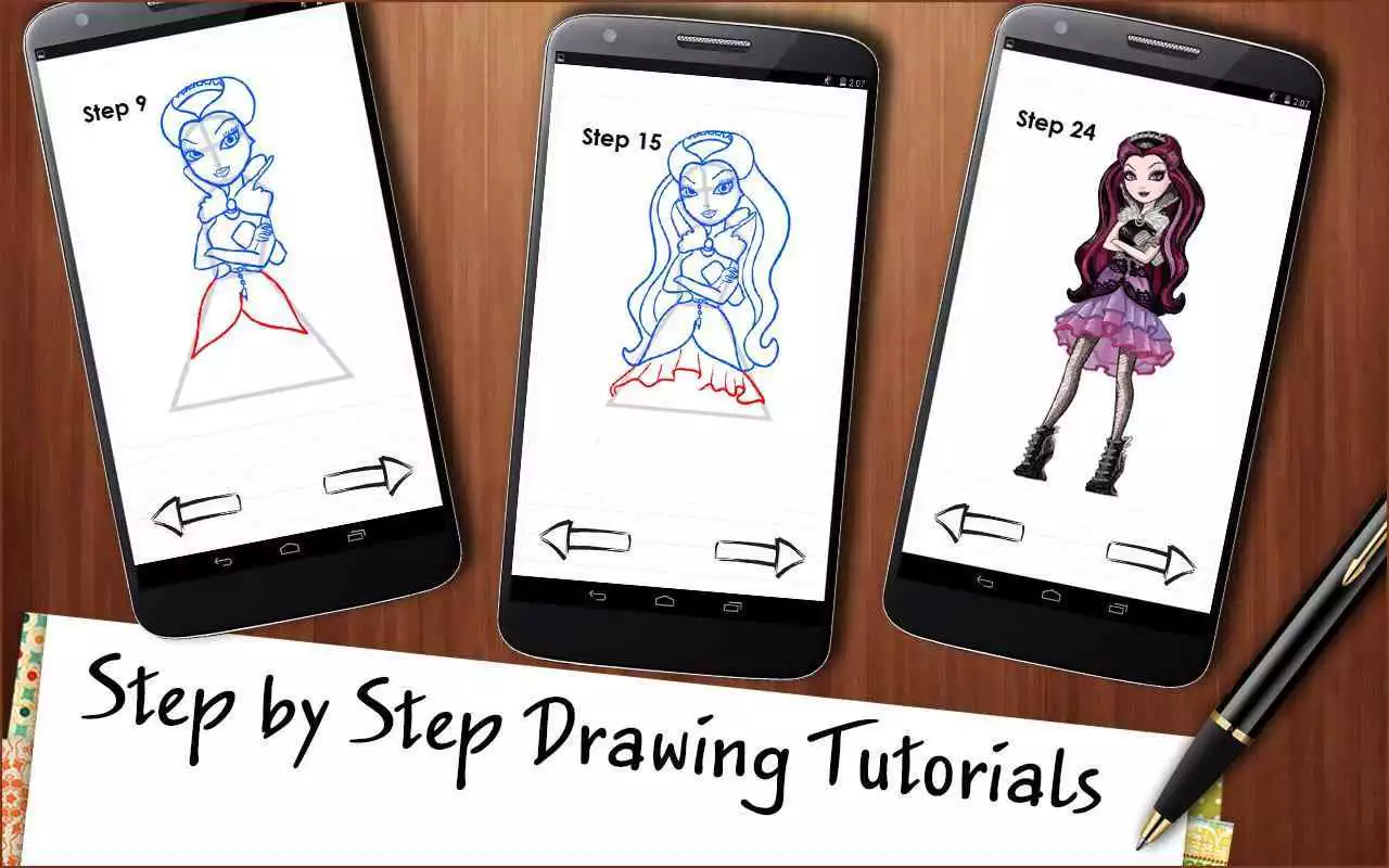 Play How to draw Ever After High