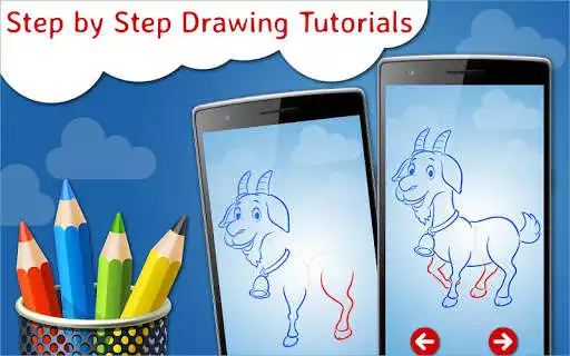 Play How to Draw Farm Animals Step by Step Drawing App as an online game How to Draw Farm Animals Step by Step Drawing App with UptoPlay