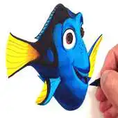 Free play online How To Draw Finding Dory APK