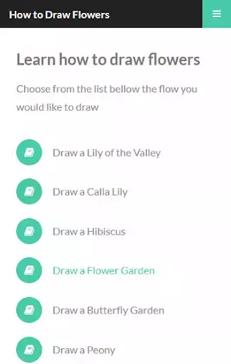 Play How to draw flowers