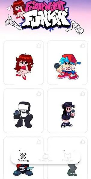 Play How to draw FNF Friday Night as an online game How to draw FNF Friday Night with UptoPlay