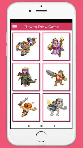 Play How To Draw Game - C O C OFFLINE  and enjoy How To Draw Game - C O C OFFLINE with UptoPlay