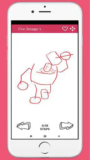 Play How To Draw Game - C O C OFFLINE as an online game How To Draw Game - C O C OFFLINE with UptoPlay