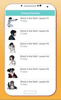 Play How to Draw Ghost In The Shell Characters