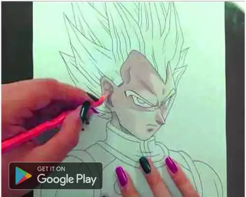 Play how to draw goku Dragon Ball Z