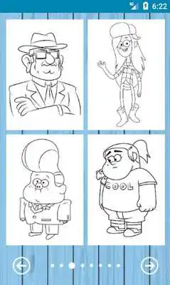Play How to draw Gravity Falls characters