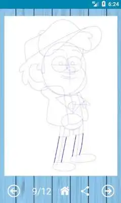 Play How to draw Gravity Falls characters