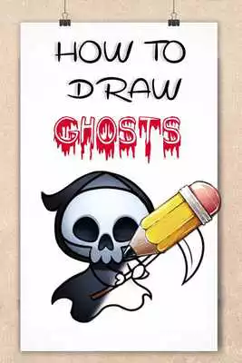 Play how to draw halloween ghost step by step Play how to draw halloween ghost step by step