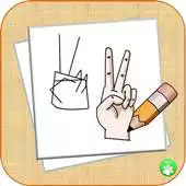 Free play online How To Draw Hands Step By Step APK