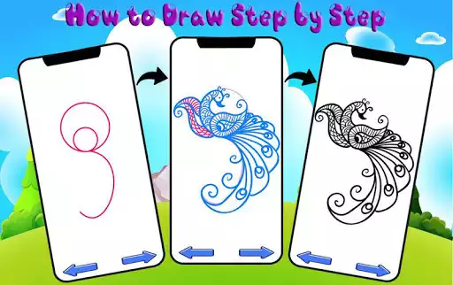 Play How to Draw Henna - Learn Drawing as an online game How to Draw Henna - Learn Drawing with UptoPlay