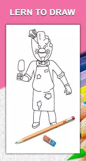 Play How To Draw Horror as an online game How To Draw Horror with UptoPlay
