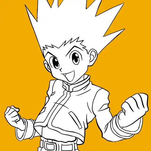 How to Draw Hunter X Hunter Characters online game with UptoPlay