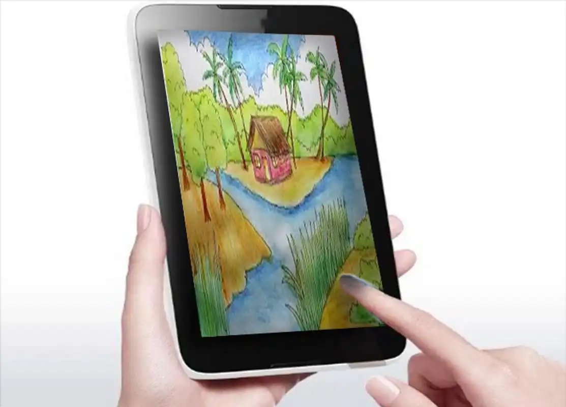Play how to drawing scenery