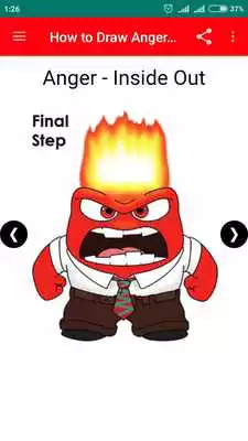 Play How to Draw Inside Out - Anger Play How to Draw Inside Out - Anger