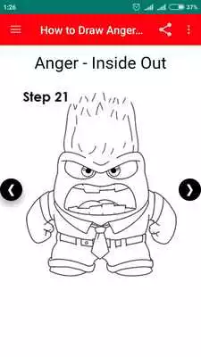 Play How to Draw Inside Out - Anger Play How to Draw Inside Out - Anger
