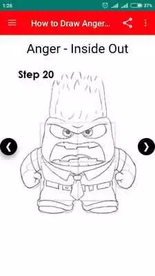 Play How to Draw Inside Out - Anger Play How to Draw Inside Out - Anger