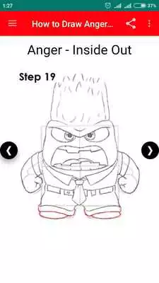 Play How to Draw Inside Out - Anger Play How to Draw Inside Out - Anger