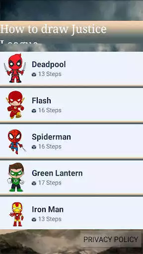 Play How To Draw Justice League as an online game How To Draw Justice League with UptoPlay